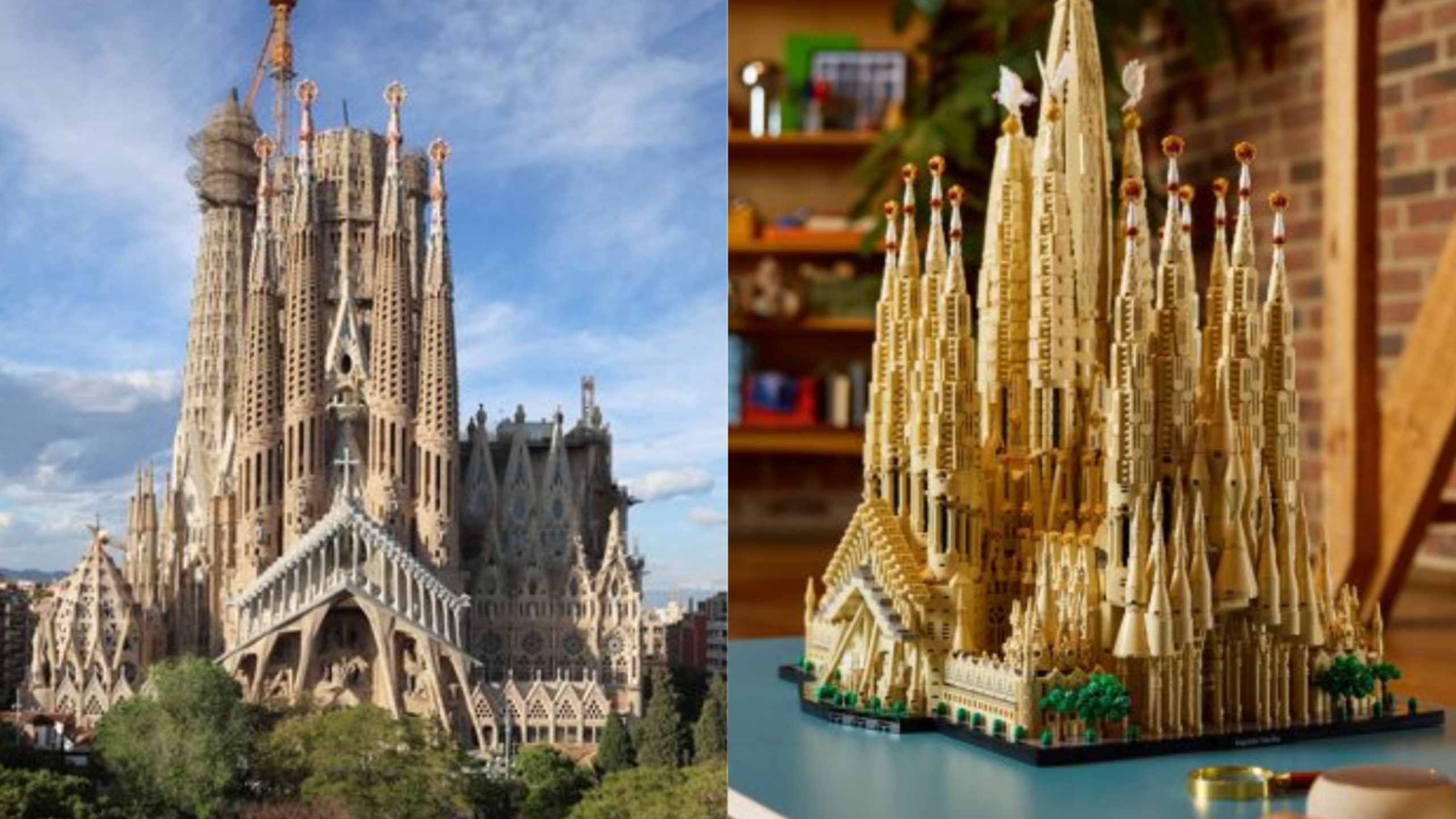 Sagrada Família ganha versão LEGO